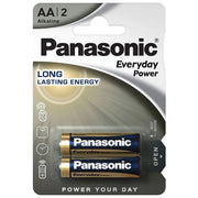 Panasonic LR6EPS-2BP Everyday Power Batterie Alcaline AA LR6 1,5 V Confezione da 6 pezzi