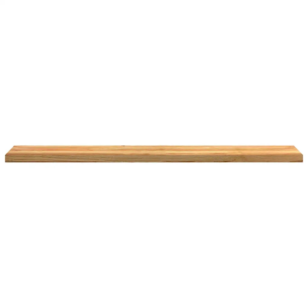 Davanzali 2 pz Marrone Chiaro 160x25x2cm Legno Massello Rovere 4009148