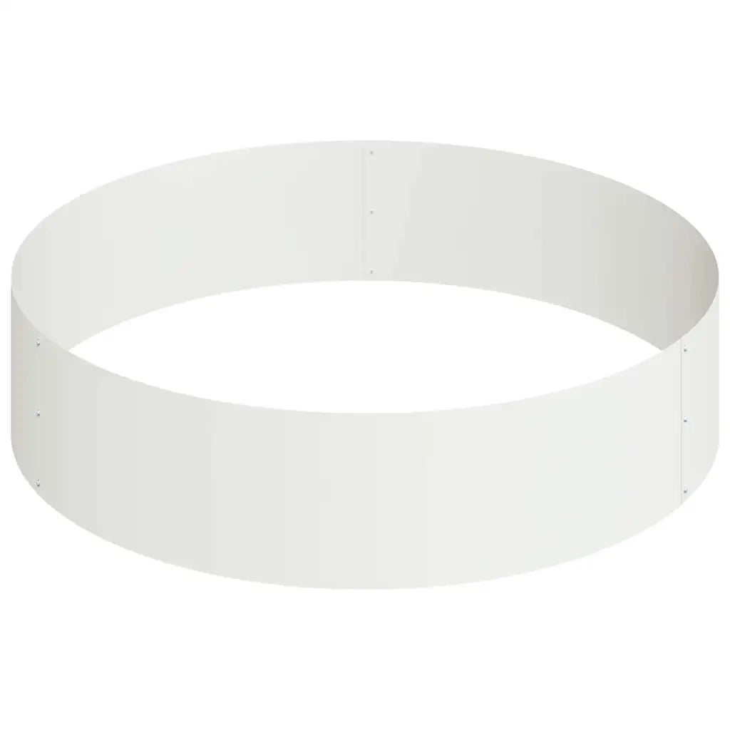 Fioriere | Cassetta per fiori | Vaso da giardino Bianco 90 x 90 x 20 cm