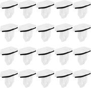 Copertura del Parafango - 20 Pezzi - Supporti di Ricambio - Conforme a Lexus CT200h/ES300h/ES350/GS300/GS350 - 5219730040 - Bianco - Parafango Sostitutivo