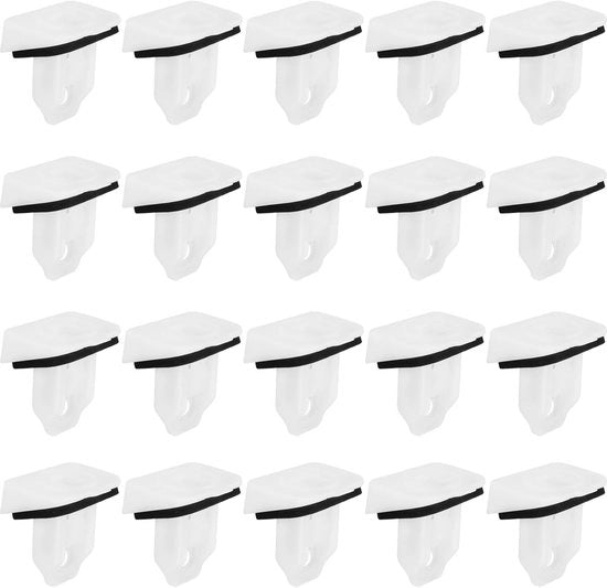 Copertura del Parafango - 20 Pezzi - Supporti di Ricambio - Conforme a Lexus CT200h/ES300h/ES350/GS300/GS350 - 5219730040 - Bianco - Parafango Sostitutivo