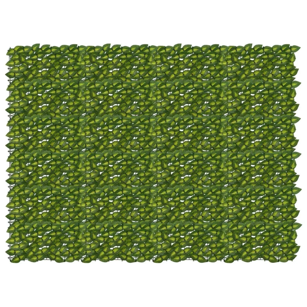 Schermo per balcone con foglie-Pannello per balcone Verde e Giallo 200 x 150 cm 818522