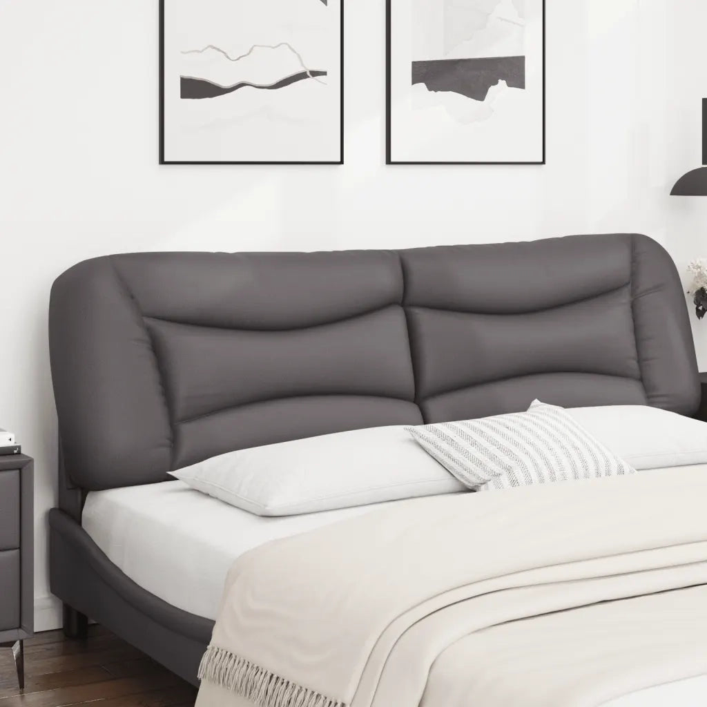 Cuscino Testiera Hvar Grigio 180 cm in Similpelle CFW9212090