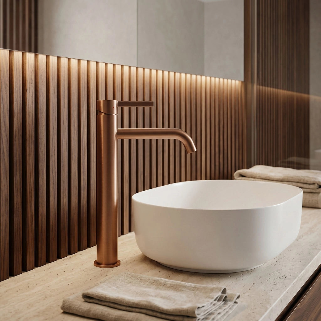 Rubinetto Da Bagno Rea Foster Brush Copper