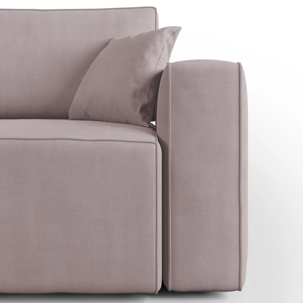 Morfeo Divano in tessuto impermeabile 180 cm  rosa