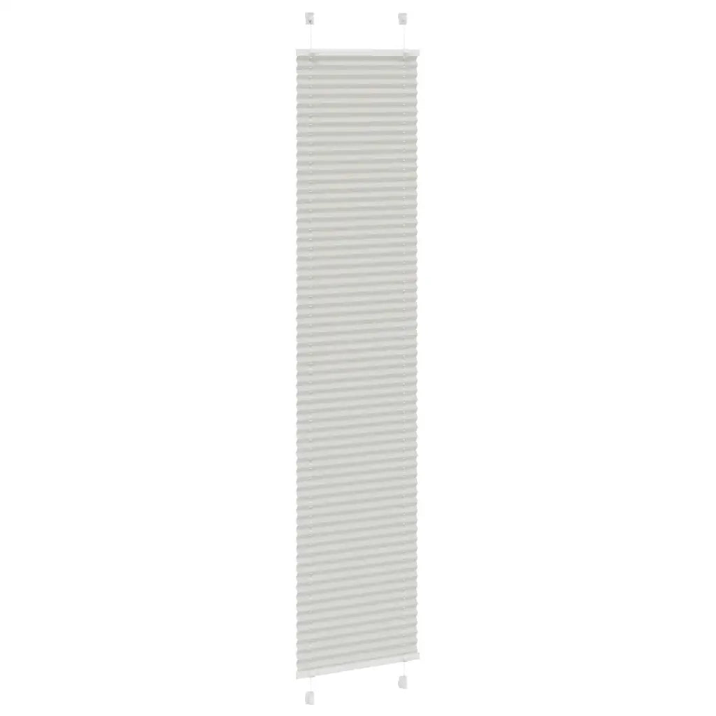 Tenda Plissettata | Tenda pliss¨¨ Grigio Chiaro 45x200 cm Larghezza Tessuto