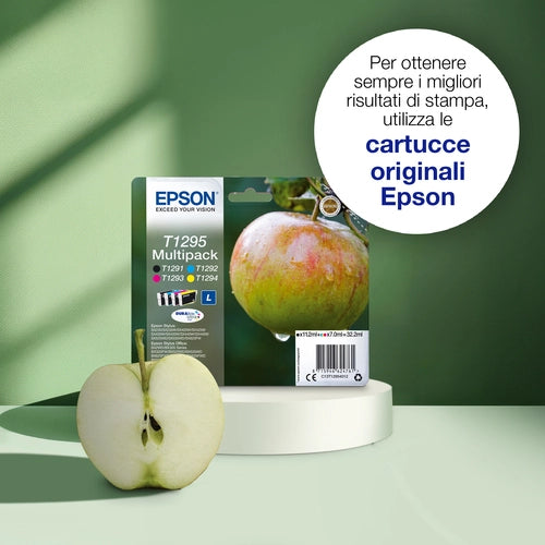 Epson Apple Multipack 4 colori DURABrite Ultra Mela T1295
