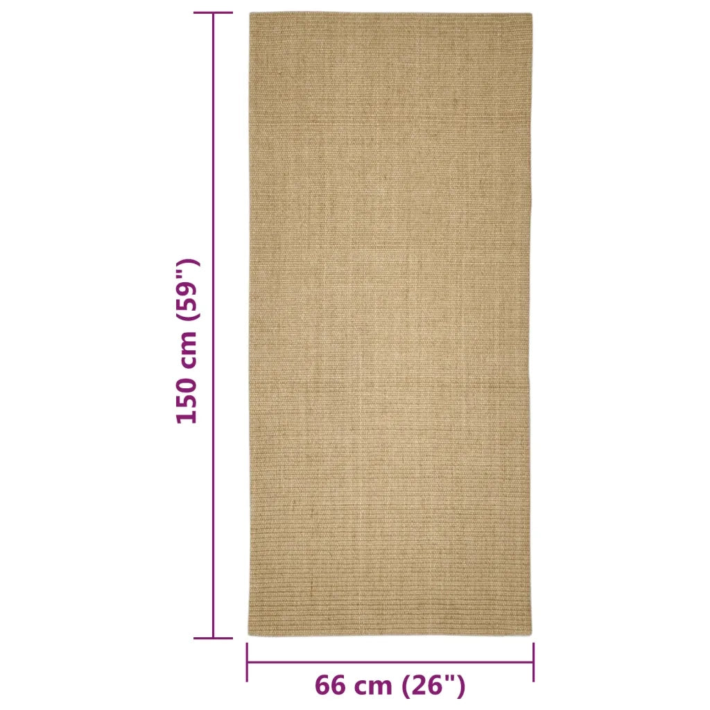 Tappeto in Sisal per Tiragraffi 66x150 cm CFW1001461