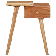 Comodino | Armadio da Notte | Mobiletto da notte in Legno Massello d'Acacia 45x32x55cm
