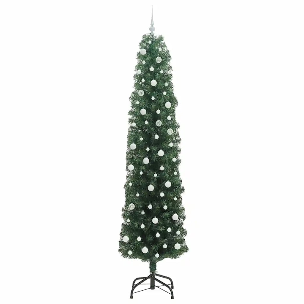 Albero di Natale artificiale con 300 LED Verde 240 cm 3394972