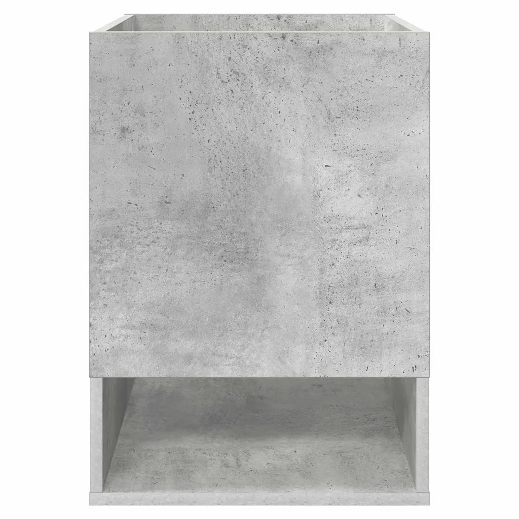 Tavolino Grigio cemento 40 x 40 x 56 cm Legno ingegnerizzato 890950