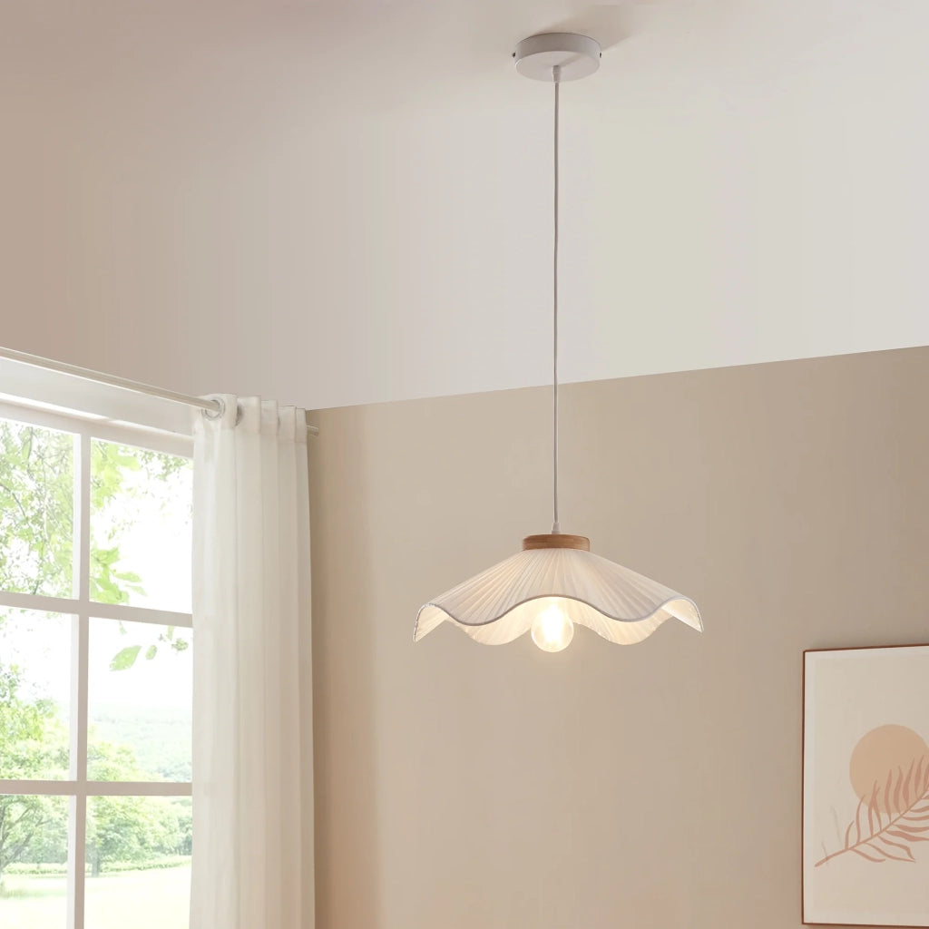 Lampada da terra/sospensione bianca 03_0010735