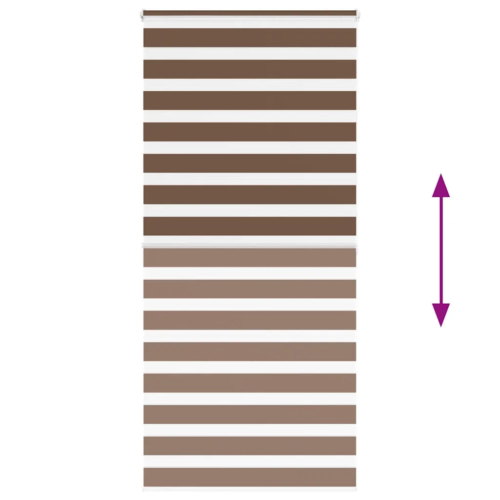 Tenda a rullo | Tenda avvolgibile Zebra Larghezza Tessuto 110,9 cm Poliestere