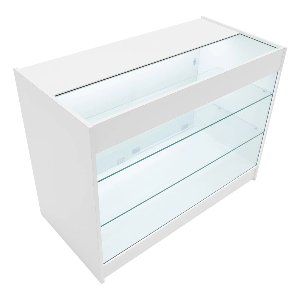 Set Banconi LED Bianco Demeter K1200 B1200 LM60 Vetrina Negozio con Serratura