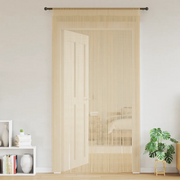 vidaXL 2 Pz Tende a Fili 140x250 cm Beige