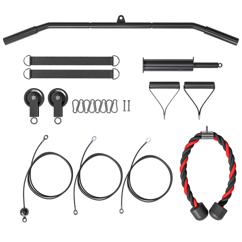 Pulley Machine Home Gym e Puleggia ¨C zephmum ¨C Attacco per Dischi Pesi Universali