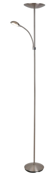 Lampada da terra LED 18+5W lettura cromo Rabalux 7006