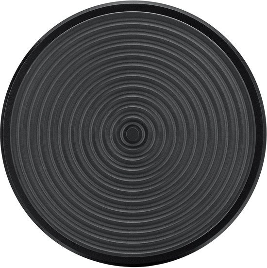 Verricambiabile sabotaggio 58,5 mm con struttura a nervature trattata con rivestimento PVD in titanio, compatibile con sabotaggio veerbelato Normcore, con supporto di sabotaggio supplementare in silicone