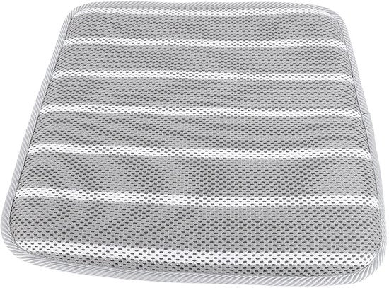 Schiene per sedere con piuma 4D - Dimensioni 45 x 45 x 3 cm - Comfortevole - Migliora l'esperienza del bagno