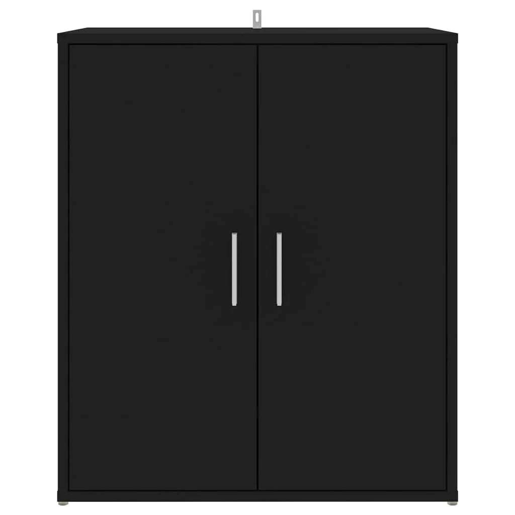 Scarpiera mobile contenitore per scarpe mobile per ingresso/corridoio/soggiorno 60 x 35 x 70 cm legno ingegnerizzato nero 02_0022002