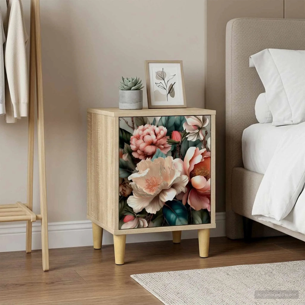 Armadio da Notte BORNE 2 pz Rovere Sonoma 36 x 33 x 50 cm 8007204