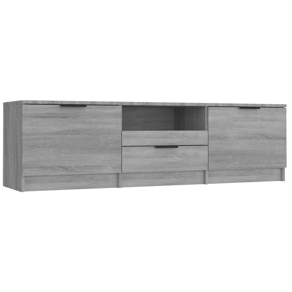 Mobile TV Grigio Sonoma 140x35x40 cm in Legno Ingegnerizzato cod mxl 18340