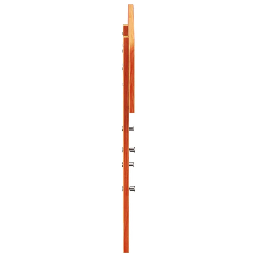 Testiera | Testata Marrone Cera 100 cm in Legno Massello di Pino