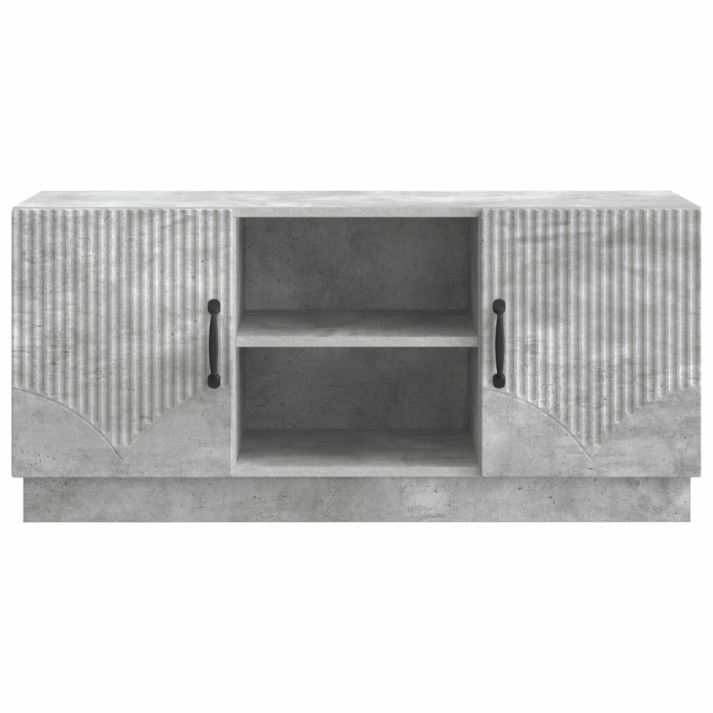 Mobile TV 102 x 34,5 x 47 cm Grigio Cemento 895388