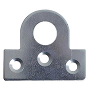 100pz asola porta lucchetto mm 56 x 21,5 - h.48,5 spes. 2 cod:ferx.3083074nlm