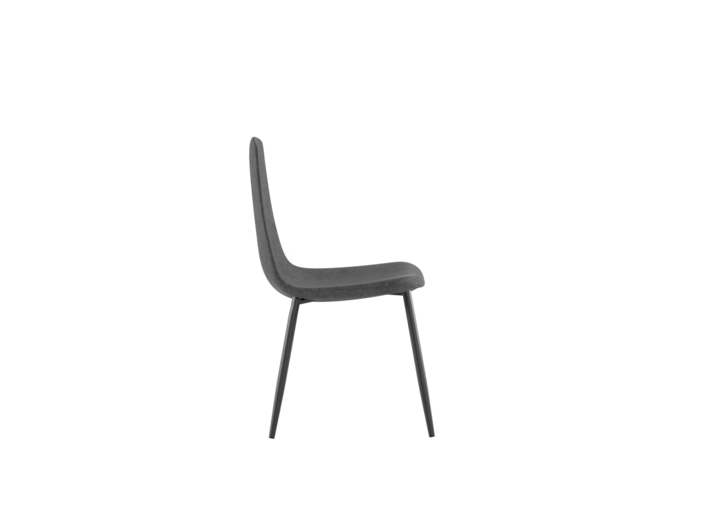 Sedia in similpelle 44cm x 50cm H. 84cm 4 pz