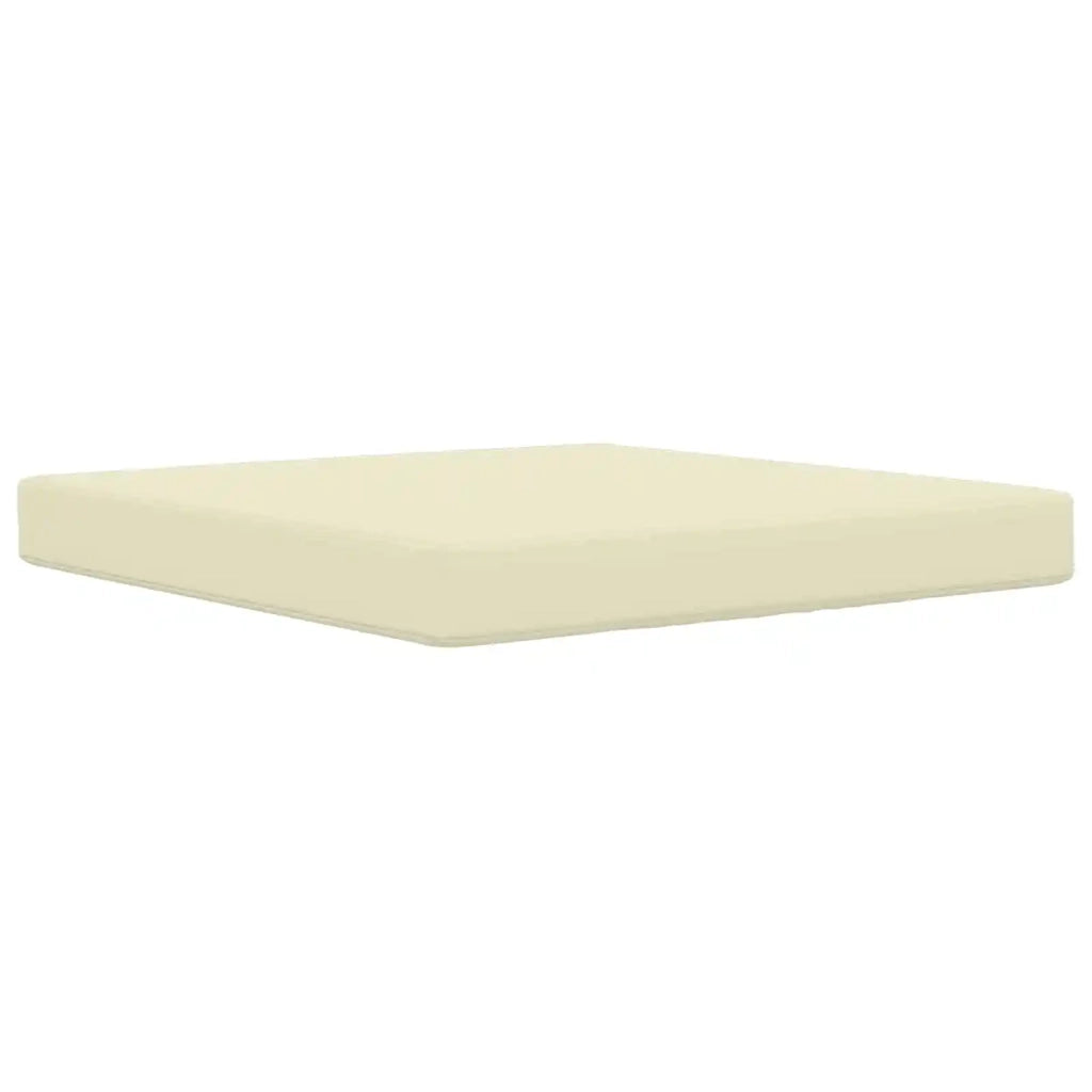 Cuscino per divano da esterno 2 pcs Crema Poliestere