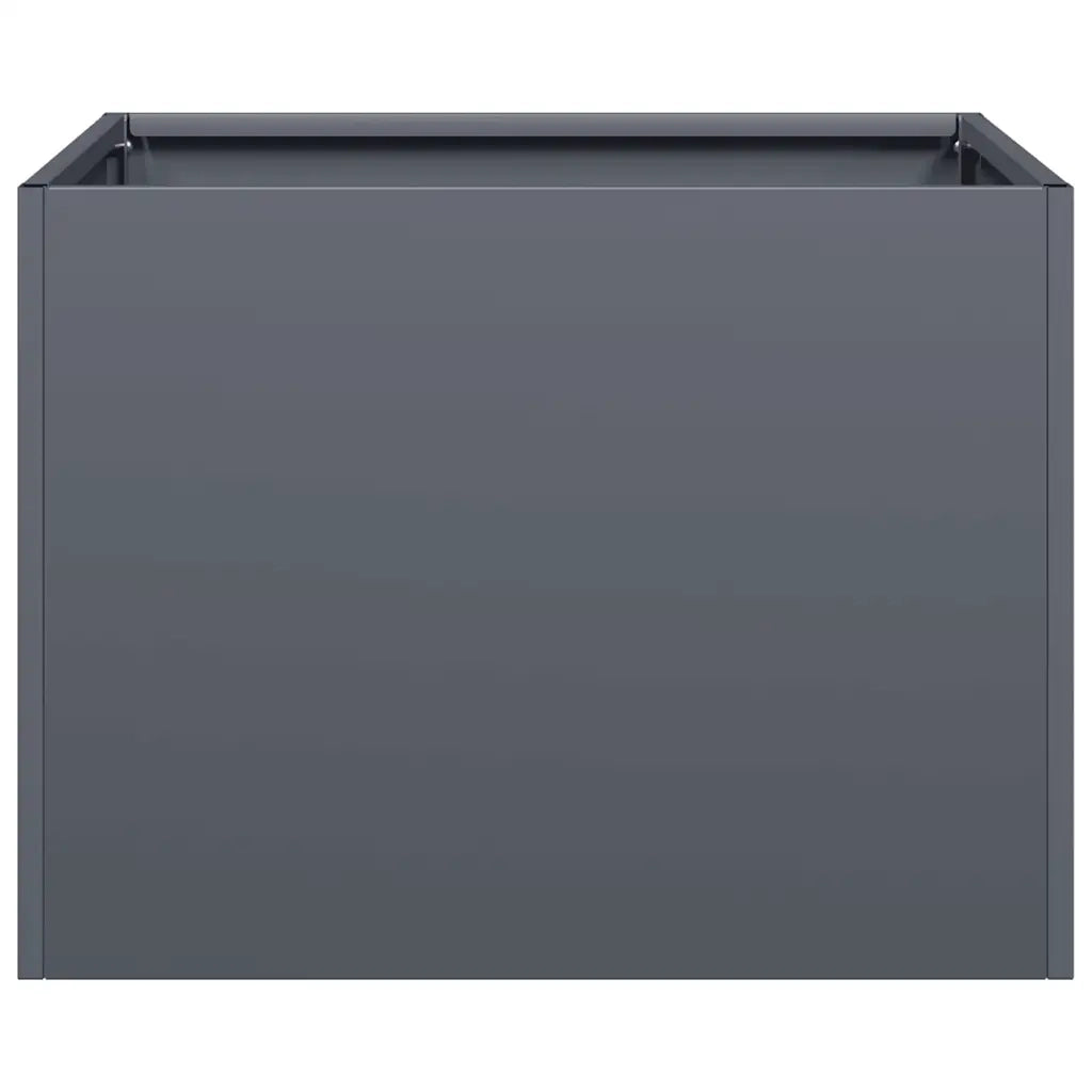 Fioriera Antracite 40x40x30 cm in Acciaio 860796