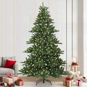 Albero di Natale Artificiale con Rami Pieghevoli Verde 240 cm 3397688