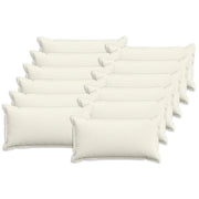 Federa 12 pz HOUTEN Crema 40 x 80 cm corduroy 918174