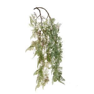 Set 4 Foglie Artificiali Felce Cadente 99 cm