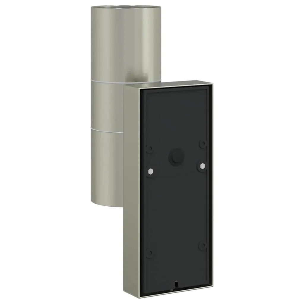Lampada da Parete Esterna Argento 7 x 10 x 22 cm CFW9100121