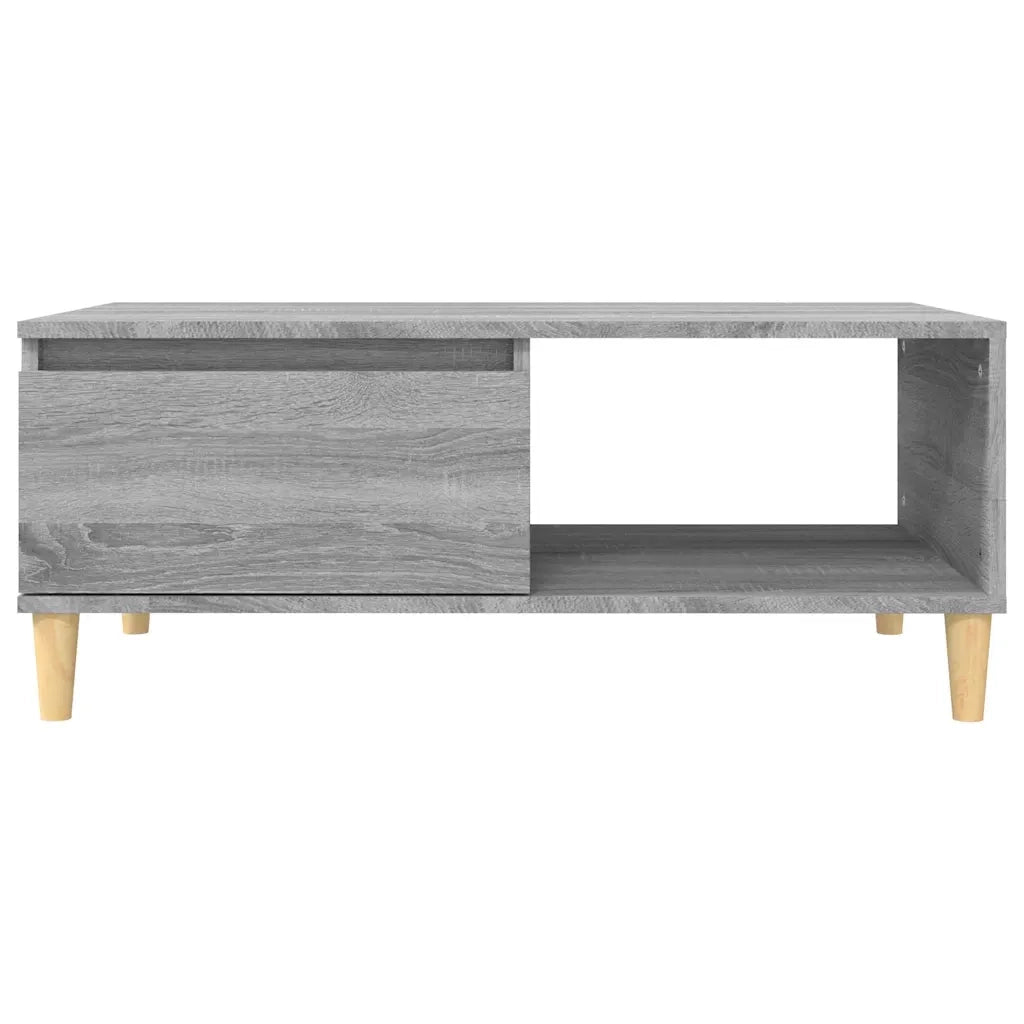 Tavolino salotto | Tavolino da caff¨¨ | Tavolino da Soggiorno Grigio Sonoma 90x50x36,5 cm Legno Multistrato