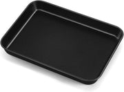 Piatto per forno rettangolare con rivestimento antitrasferimento per cottura salutare e frittura - 23,7 x 17,7 x 2,5 cm