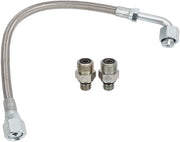 Connettore di alimentazione olio a tubo metallico - Afdichtamento turbo - Sostituzione connettore - Alta temperatura - Installazione facile - Lunga durata - Guida olio a tubo lungo