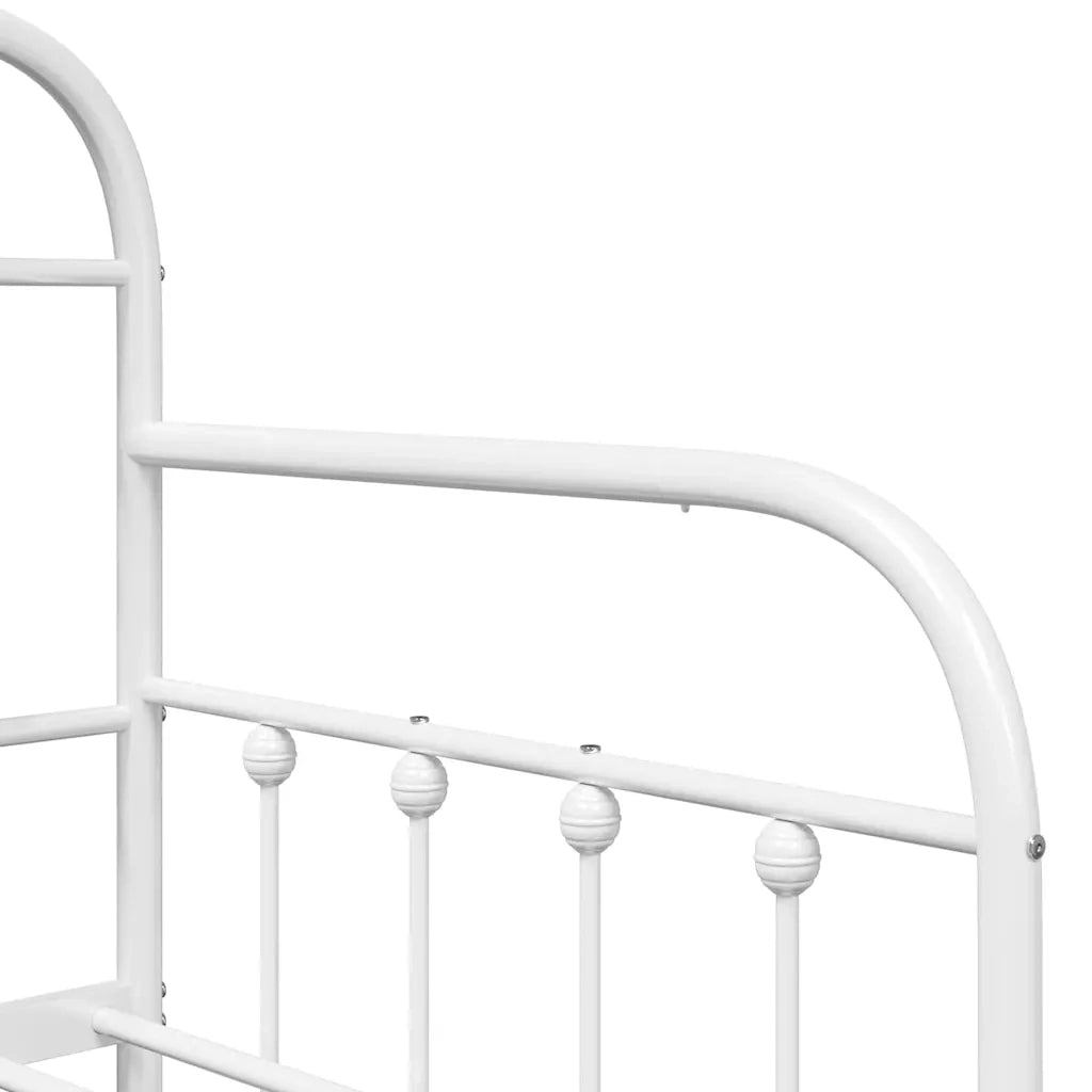 Struttura per letto di giorno-Giroletto Bianco 75 x 190 cm 574721