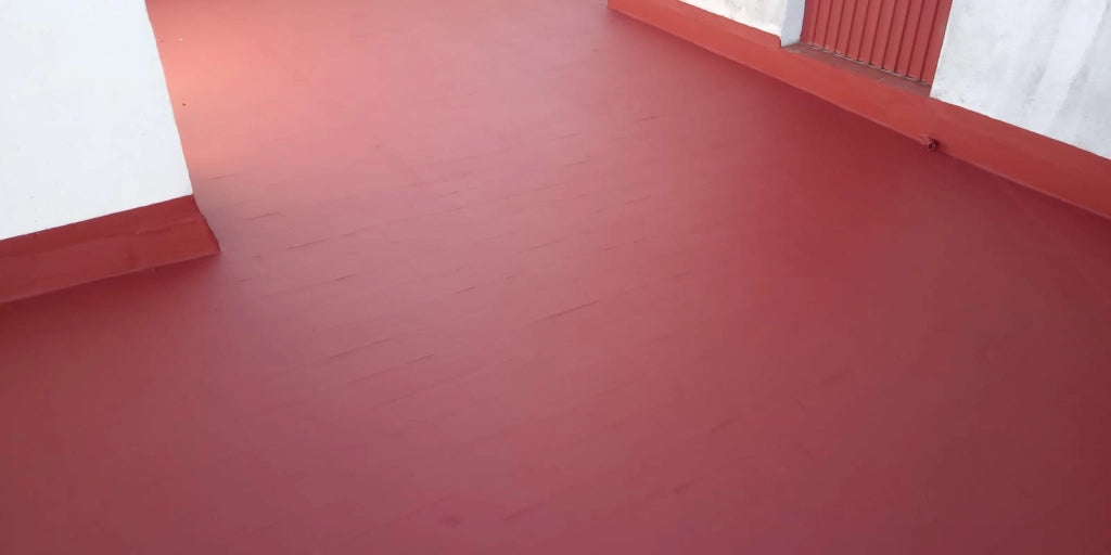 Guaina liquida impermeabilizante terrazzi 4 L ROSSO - Vernice per terrazzi resistente alle infiltrazioni d'acqua