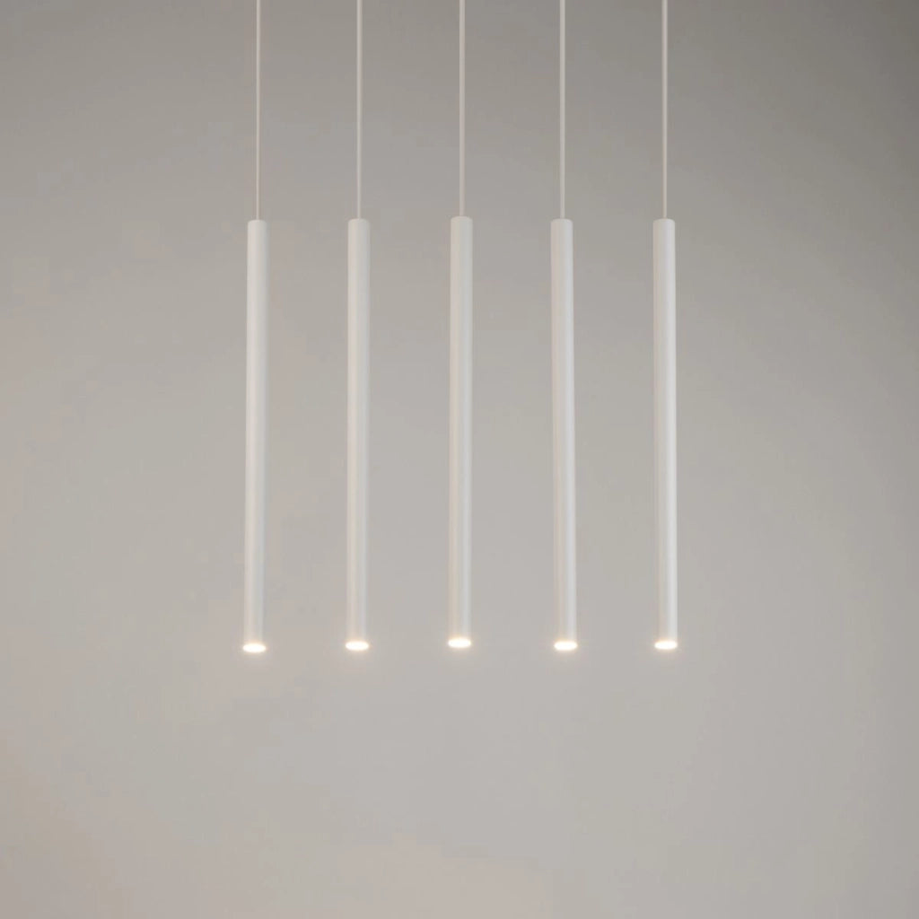 Lampada a sospensione bianca moderna Sopel 5xG9 Sigma