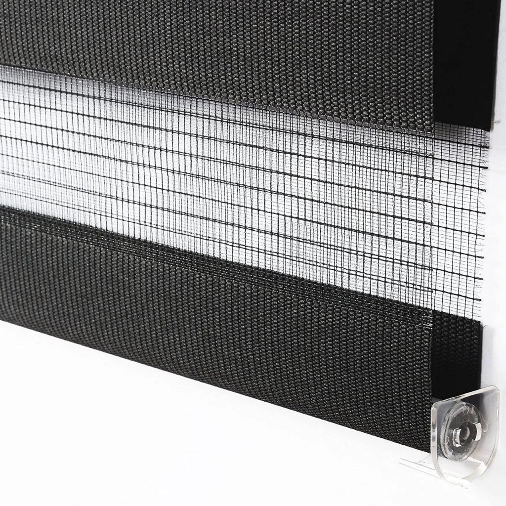 Tenda a rullo Zebra Roller Day and Night a doppio strato 75x150 Antracite 19_0000845