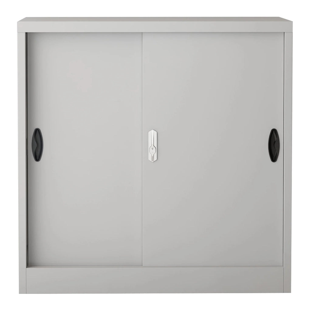 Armadio spogliatoio per ufficio mobile contenitore per ufficio officina camera da letto armadio ufficio in acciaio rieti acciaio laccato 90 x 40 x 90 cm grigio chiaro 03_0008814