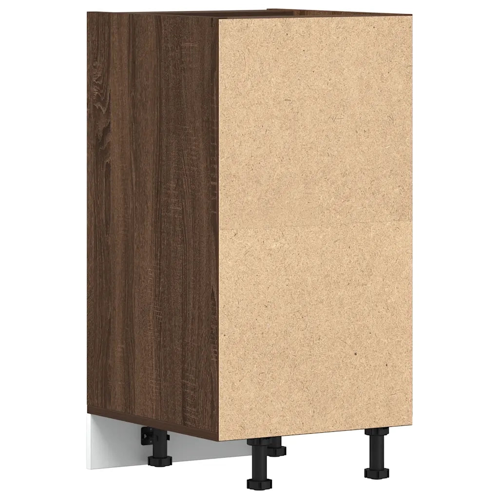 Armadio Inferiore Â“RigaÂ” Rovere Marrone 40x44,5x81,5 cm