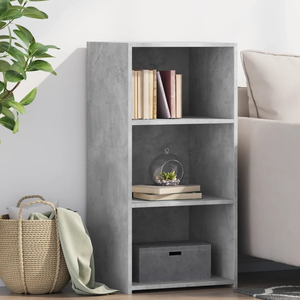 Credenza | Madia | Buffet da pranzo | Armadio da pranzo Grigio Cemento 45x41x93 cm in Legno Multistrato