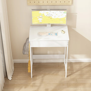 Scrivania per computer tavolo per bambini tavolino con 1 cassetto moderno 60 cm