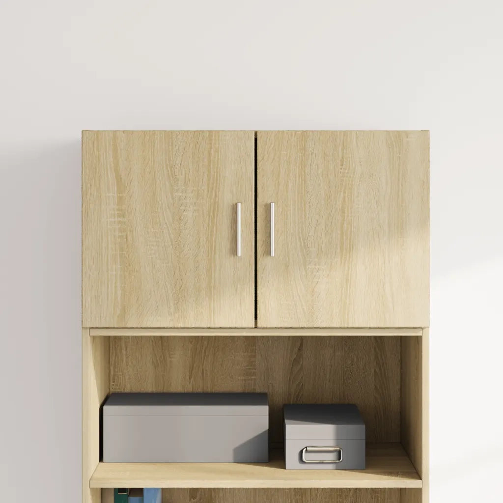 vidaXL Mobile a Parete Rovere Sonoma 70x42,5x40 cm Legno Multistrato