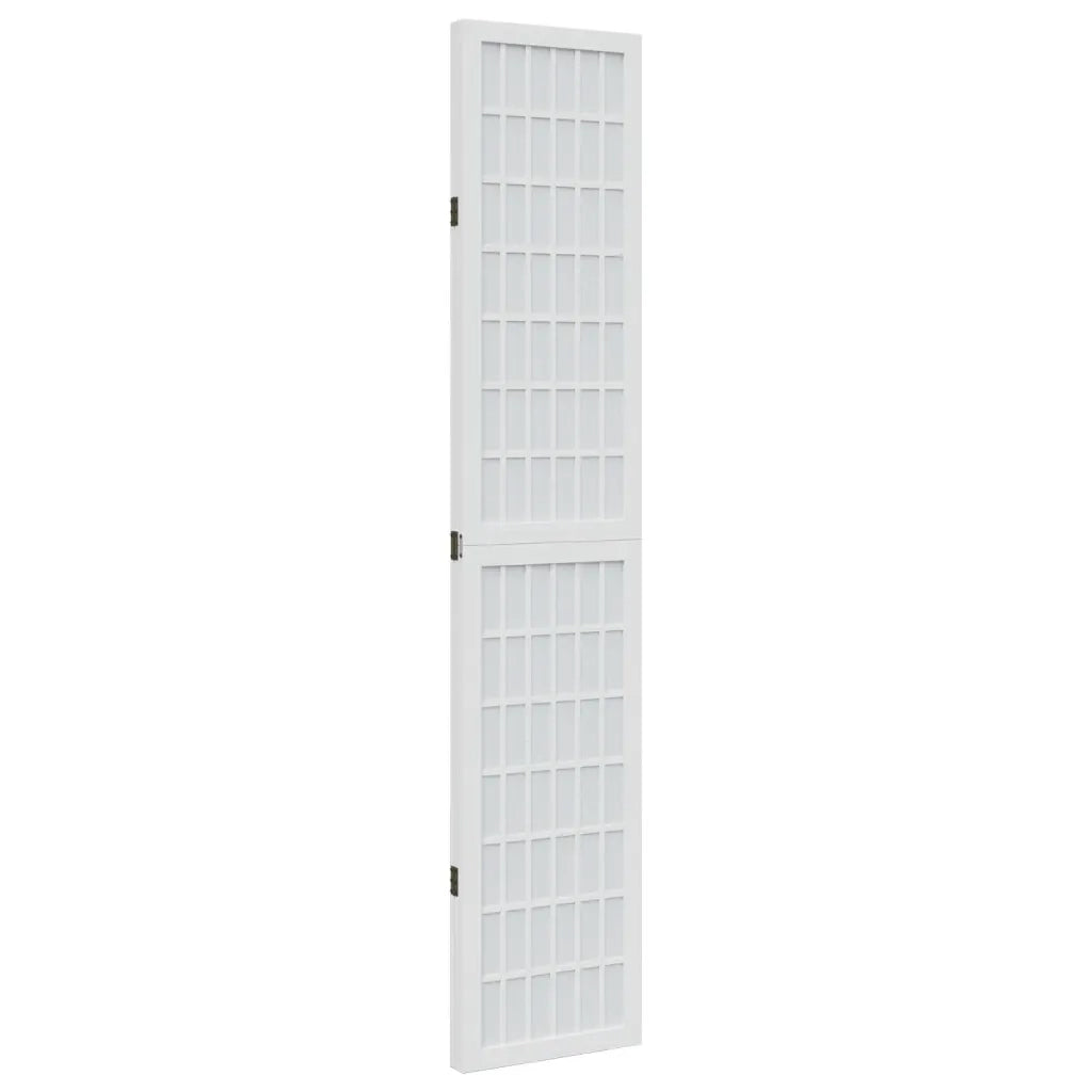 Divisorio Ambienti | Divider per stanze | Paravento 3Pannelli Bianco Legno Massello di Paulownia