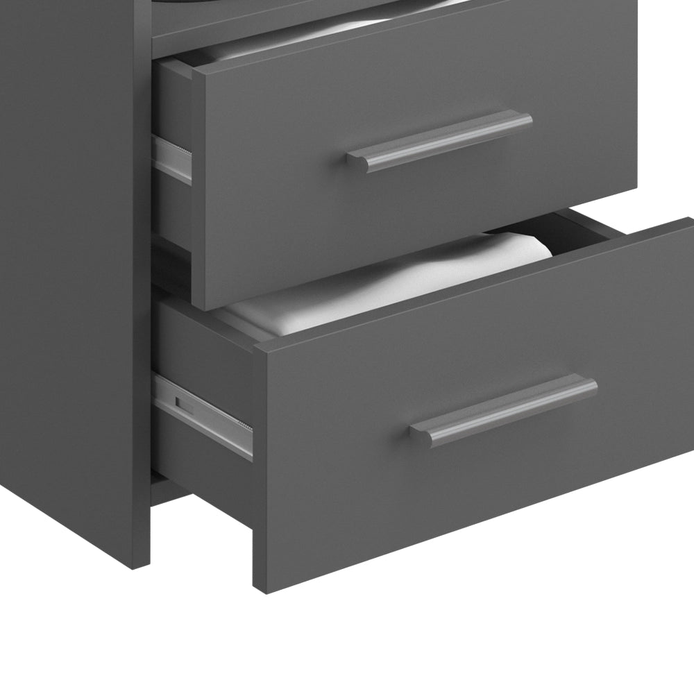 Vicco Comodini camera da letto Antracite 40 x 62 cm